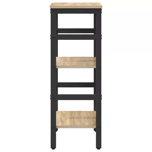  Könyvespolc Sonoma tölgy 40 x 29,5 x 81 cm Faanyag