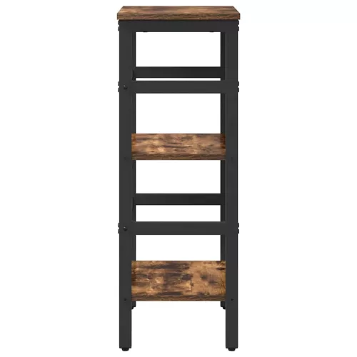  Könyvespolc Füstölt tölgy 40 x 29,5 x 81 cm Faanyag