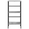 Könyvespolc Szürke Sonoma 40 x 29,5 x 81 cm Faanyag
