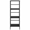  Könyvespolc Fekete tölgy 40 x 29,5 x 115 cm Faanyag
