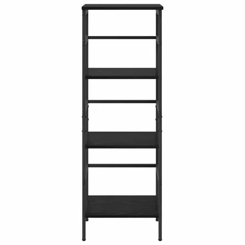  Könyvespolc Fekete tölgy 40 x 29,5 x 115 cm Faanyag