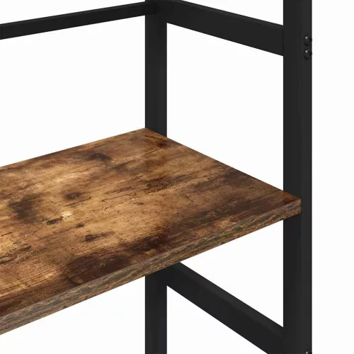  Könyvespolc Füstölt tölgy 40 x 29,5 x 149 cm Faanyag