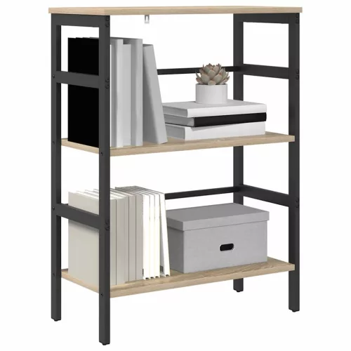  Könyvespolc Sonoma tölgy 60 x 29,5 x 81 cm Faanyag