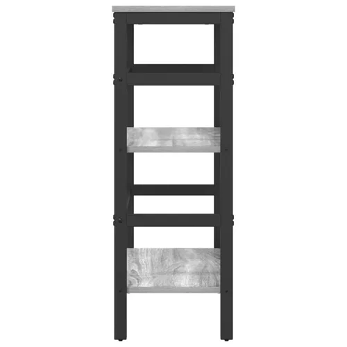  Könyvespolc Szürke Sonoma 60 x 29,5 x 81 cm Faanyag