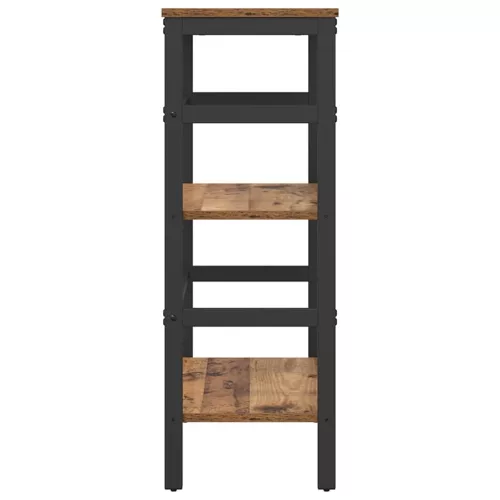  Könyvespolc Öreg fa 60 x 29,5 x 81 cm Faanyag