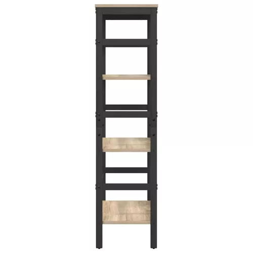  Könyvespolc Sonoma tölgy 60 x 29,5 x 115 cm Faanyag