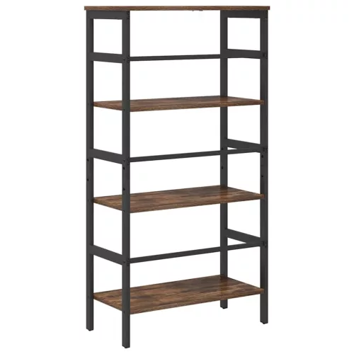  Könyvespolc Füstölt tölgy 60 x 29,5 x 115 cm Faanyag