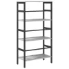  Könyvespolc Szürke Sonoma 60 x 29,5 x 115 cm Faanyag