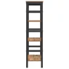  Könyvespolc Öreg fa 60 x 29,5 x 115 cm Faanyag