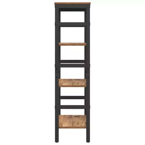  Könyvespolc Öreg fa 60 x 29,5 x 115 cm Faanyag