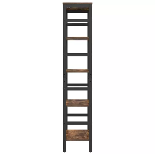  Könyvespolc Füstölt tölgy 60 x 29,5 x 149 cm Faanyag