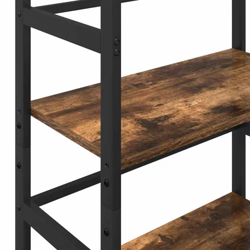  Könyvespolc Füstölt tölgy 60 x 29,5 x 149 cm Faanyag