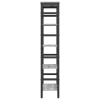  Könyvespolc Szürke Sonoma 60 x 29,5 x 149 cm Faanyag
