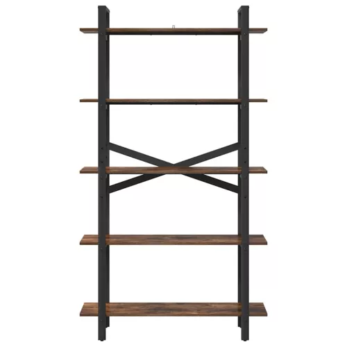  Könyvespolc Füstölt tölgy 100 x 33,5 x 178 cm Faanyag