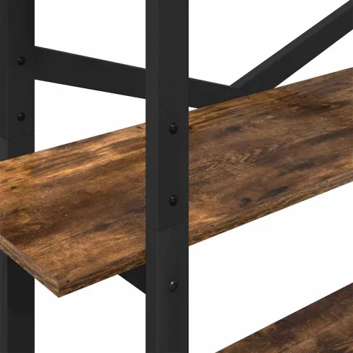  Könyvespolc Füstölt tölgy 100 x 33,5 x 178 cm Faanyag