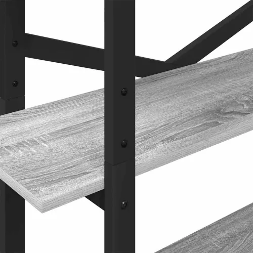  Könyvespolc Szürke Sonoma 100 x 33,5 x 178 cm Faanyag