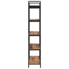  Könyvespolc Öreg fa 100 x 33,5 x 178 cm Faanyag