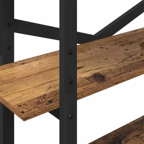  Könyvespolc Öreg fa 100 x 33,5 x 178 cm Faanyag