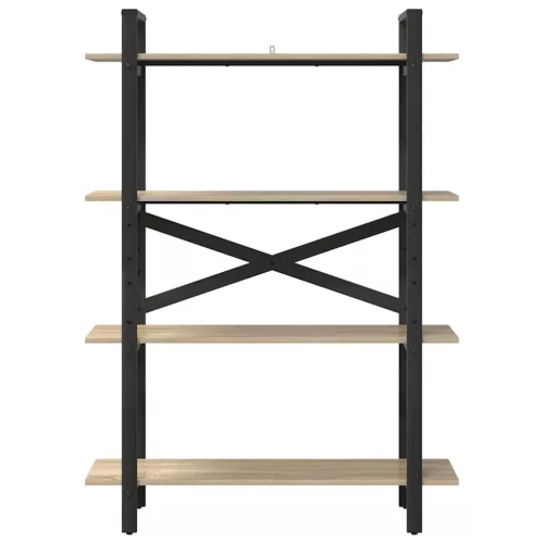  Könyvespolc Sonoma tölgy 100 x 33,5 x 140 cm Faanyag