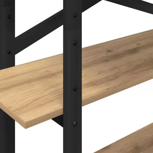  Könyvespolc Artisan tölgy 100 x 33,5 x 140 cm Faanyag