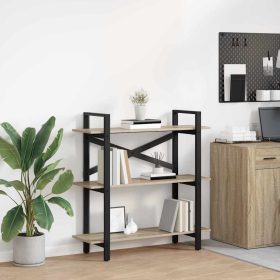  Könyvespolc Sonoma tölgy 100 x 33,5 x 102 cm Faanyag