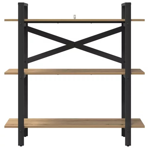  Könyvespolc Artisan tölgy 100 x 33,5 x 102 cm Faanyag