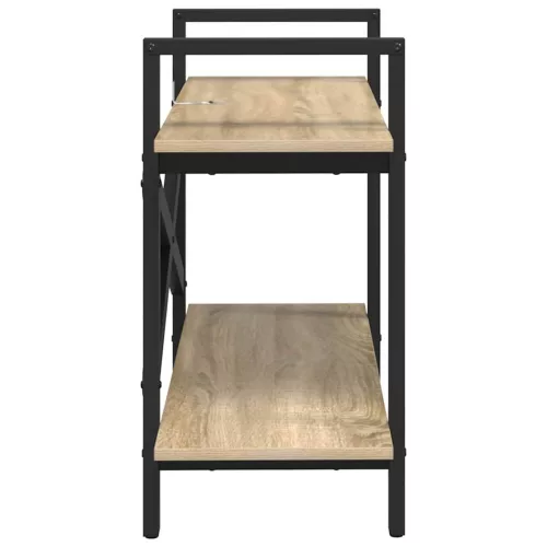  Könyvespolc Sonoma tölgy 100 x 33,5 x 64 cm Faanyag