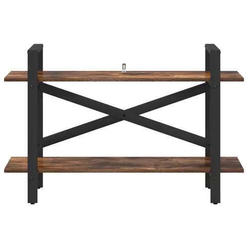  Könyvespolc Füstölt tölgy 100 x 33,5 x 64 cm Faanyag