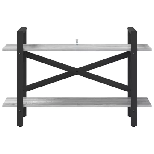  Könyvespolc Szürke Sonoma 100 x 33,5 x 64 cm Faanyag