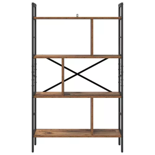  Könyvespolc Öreg fa 75 x 30 x 123,5 cm Faanyag