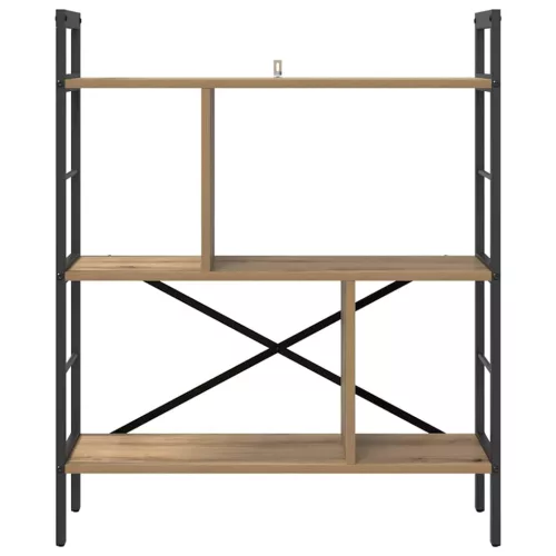  Könyvespolc Artisan tölgy 75 x 30 x 91 cm Faanyag