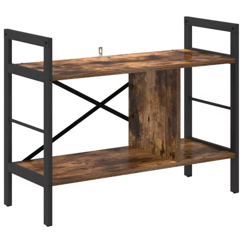  Könyvespolc Füstölt tölgy 75 x 30 x 58,5 cm Faanyag