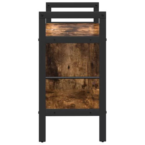  Könyvespolc Füstölt tölgy 75 x 30 x 58,5 cm Faanyag