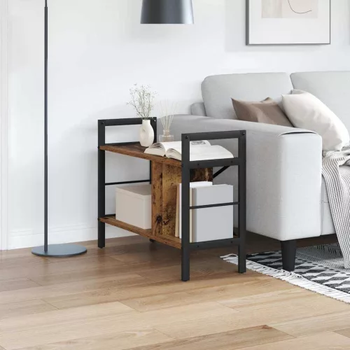  Könyvespolc Öreg fa 75 x 30 x 58,5 cm Faanyag