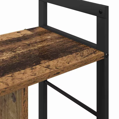  Könyvespolc Öreg fa 75 x 30 x 58,5 cm Faanyag