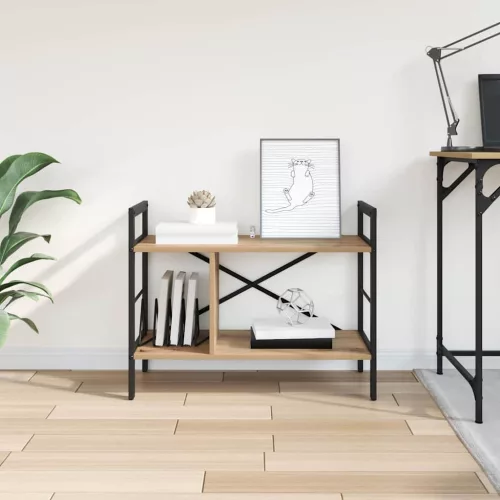  Könyvespolc Artisan tölgy 75 x 30 x 58,5 cm Faanyag