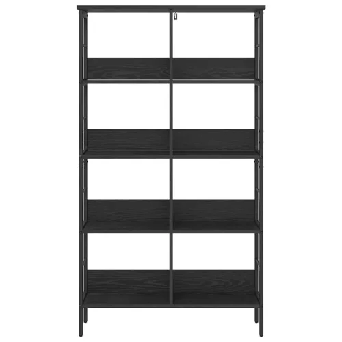  Könyvespolc Fekete tölgy 82 x 32 x 144,5 cm Faanyag