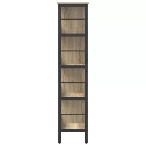  Könyvespolc Sonoma tölgy 82 x 32 x 144,5 cm Faanyag