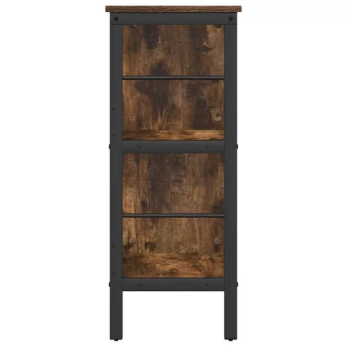  Könyvespolc Füstölt tölgy 82 x 32 x 79 cm Faanyag