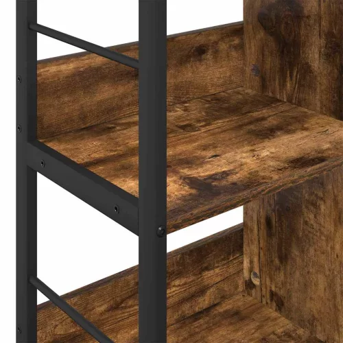  Könyvespolc Füstölt tölgy 82 x 32 x 79 cm Faanyag