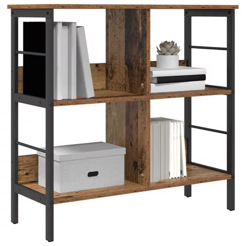  Könyvespolc Öreg fa 82 x 32 x 79 cm Faanyag