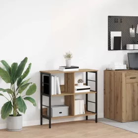  Könyvespolc Artisan tölgy 82 x 32 x 79 cm Faanyag