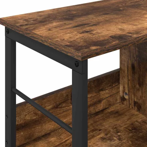  Könyvespolc Füstölt tölgy 82 x 32 x 47 cm Faanyag