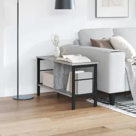  Könyvespolc Szürke Sonoma 82 x 32 x 47 cm Faanyag