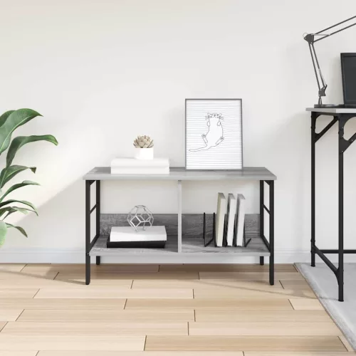  Könyvespolc Szürke Sonoma 82 x 32 x 47 cm Faanyag