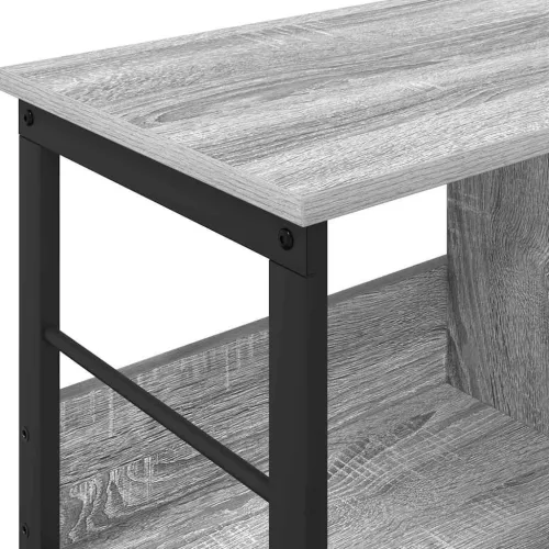  Könyvespolc Szürke Sonoma 82 x 32 x 47 cm Faanyag