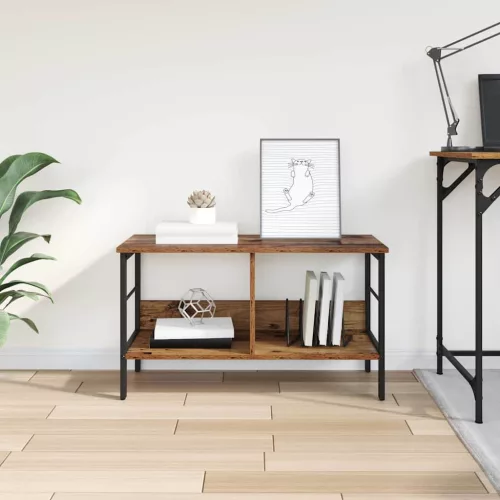  Könyvespolc Öreg fa 82 x 32 x 47 cm Faanyag