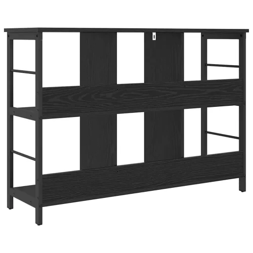  Könyvespolc Fekete tölgy 102 x 32 x 72,5 cm Faanyag