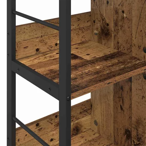  Könyvespolc Öreg fa 102 x 32 x 72,5 cm Faanyag