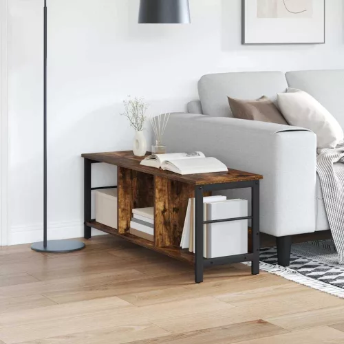  Könyvespolc Füstölt tölgy 102 x 32 x 40,5 cm Faanyag